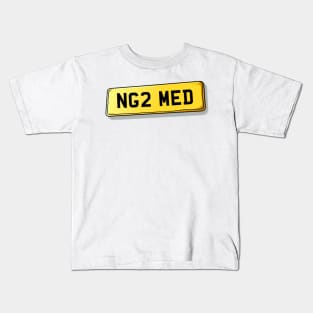 NG2 MED Meadows Number Plate Kids T-Shirt